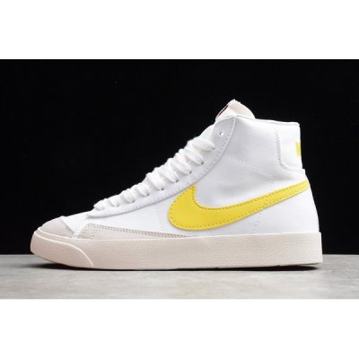 Nike Blazer Mid 77 Vintage We Beyaz / Sarı Kaykay Ayakkabı Türkiye - SISDNO00